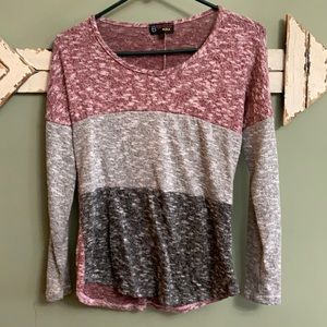 Soft long sleeve sweater